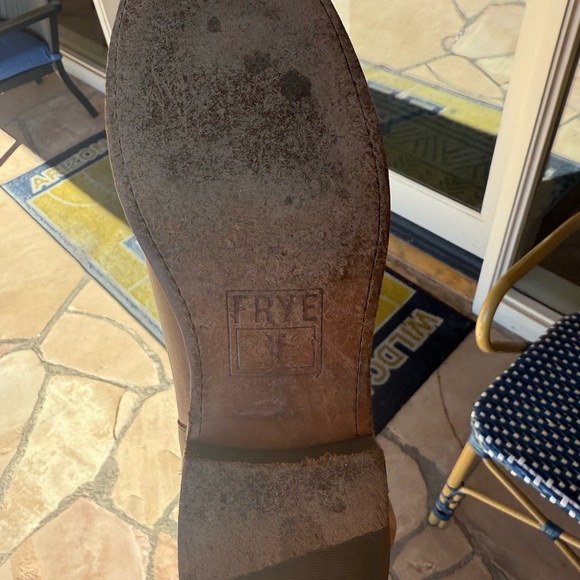 Frye Melissa Tan Leather Boots - Picture 4 of 6